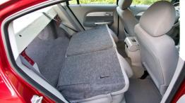 Chrysler Sebring 2007 Sedan - tylna kanapa złożona, widok z boku