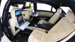 Mercedes klasa S - Brabus 800 iBusiness 2.0 - widok ogólny wnętrza