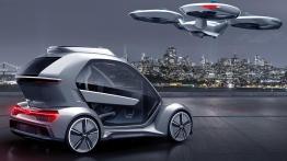 Koncepcyjne połączenie auta z dronem