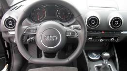 Audi A3 Sportback - przedni napęd kontra śnieg w Krynicy Zdrój