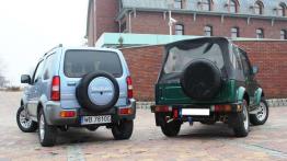 Suzuki Jimny vs. Suzuki Samurai - syn kontra ojciec?