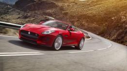Jaguar F-Type S Manual Roadster Caldera Red (2015) - widok z przodu