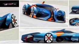 Alpine Vision Gran Turismo Concept (2015) - szkic auta