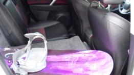 Mazda 3 II MPS 2.3 260KM - galeria redakcyjna 2 - tylna kanapa złożona, widok z boku