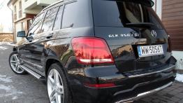 Mercedes GLK Off-roader Facelifting 350 CDI BlueEFFICIENCY 265KM - galeria redakcyjna - widok z tyłu