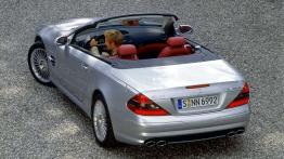 Mercedes SL 55 AMG - widok z góry