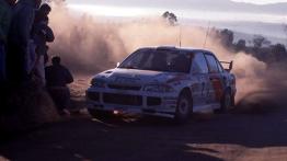 Mitsubishi Lancer EVO - widok z przodu