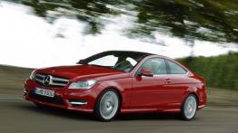 Mercedes klasa C Coupe 2012 - widok z przodu