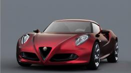 Alfa Romeo 4C Concept - widok z przodu