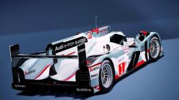 Audi R18 e-Tron hybrid quattro - widok z tyłu