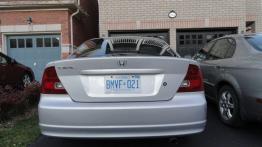 Honda Civic VII Coupe - galeria społeczności - widok z tyłu