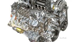 Saab 9-7x - szkic silnika