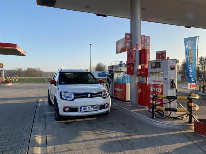 #Suzuki #Ignis #CircleK #tankowanie