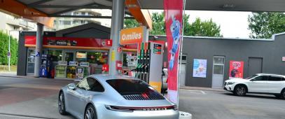 #Porsche #Porsche911Carrera4S #CircleK #tankowanie, zdjęcie 2