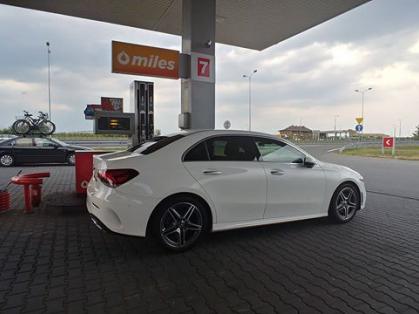 #Mercedes #KlasaA #tankowanie #CircleK