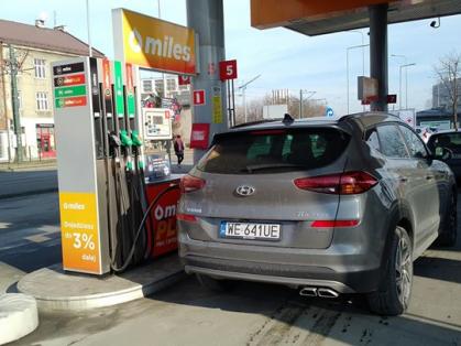 #Hyundai #Tucson #diesel #CircleK #tankowanie