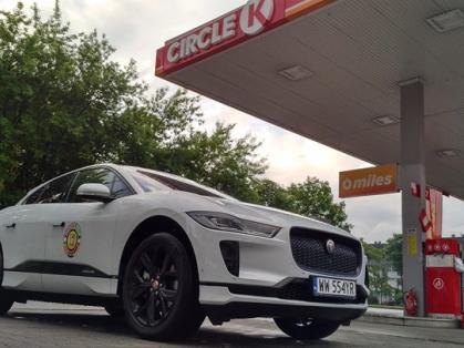 #Jaguar #IPace #CircleK #CircleKPolska