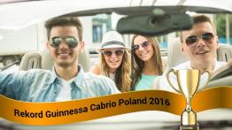 Zapisz się na kartach Księgi Rekordów Guinnessa z Cabrio Poland!