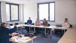 Pierwszy etap szkolenia instruktorów Szkoły Auto w Fahrsicherheitszentrum ADAC.