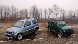 Suzuki Jimny vs. Suzuki Samurai - syn kontra ojciec?