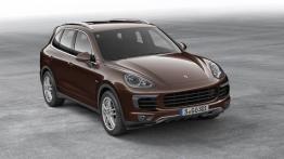 Porsche Cayenne Diesel Facelifting (2015) - przód - reflektory wyłączone
