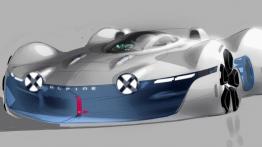 Alpine Vision Gran Turismo Concept (2015) - szkic auta