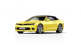 Chevrolet Camaro V Cabrio Facelifting (2014) - przód - reflektory włączone