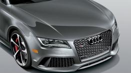 Audi RS 7 Dynamic Edition (2014) - przód - reflektory włączone