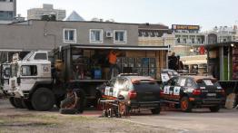 Porsche Cayenne S Transsyberia - widok z tyłu