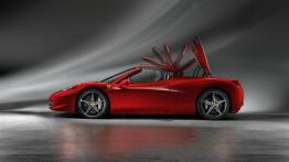 Ferrari 458 Spider - lewy bok