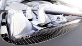 Mercedes EQS - widok ogólny wnêtrza z przodu