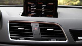Audi Q3 Facelifting 2.0 TDI quattro - galeria redakcyjna - konsola środkowa
