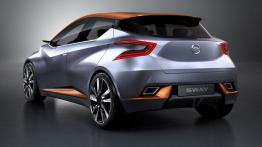 Nissan Sway Concept (2015) - tył - reflektory włączone