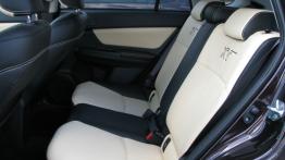 Subaru XV 2.0i 150KM - galeria redakcyjna - tylna kanapa