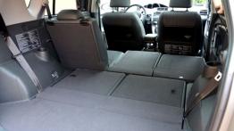 Toyota Verso Minivan Facelifting  KM - galeria redakcyjna - tylna kanapa złożona, widok z bagażnika