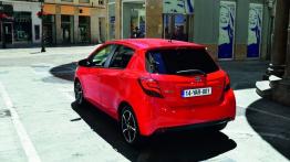 Toyota Yaris III Facelifting (2014) - widok z tyłu