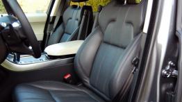 Range Rover Sport II 3.0 SDV6 292KM - galeria redakcyjna - fotel kierowcy, widok z przodu