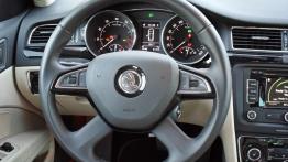 Skoda Superb II Kombi Facelifting 1.8 TSI 160KM - galeria redakcyjna - kierownica