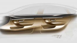 BMW 428i Gran Coupe (2014) - szkic wnętrza