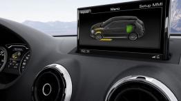 Audi A3 III Sportback e-tron (2013) - radio/cd/panel lcd