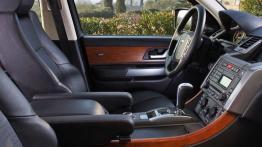 Land Rover Range Rover Sport 2007 - widok ogólny wnętrza z przodu