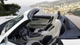 Mercedes SLS AMG Roadster 2012 - widok ogólny wnętrza z przodu