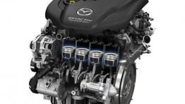 Mazda CX-5 Facelifting (2015) - przekrój silnika