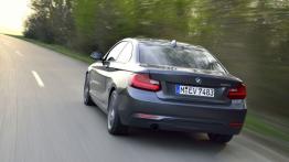 BMW 220i Coupe Sport Line (2014) - widok z tyłu