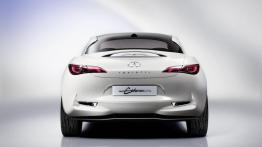 Infiniti Etherea Concept - tył - reflektory włączone