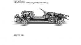 Mercedes SLS AMG Roadster 2012 - schemat konstrukcyjny auta