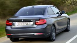 BMW 220i Coupe Sport Line (2014) - widok z tyłu