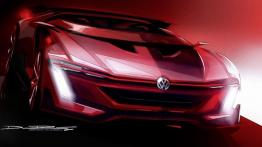 Volkswagen GTI Roadster Concept (2014) - szkic auta
