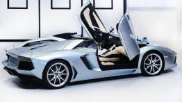 Lamborghini Aventador Roadster - widok z tyłu