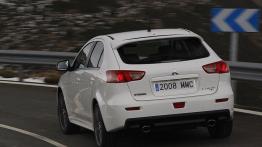 Mitsubishi Lancer Ralliart Sportback - widok z tyłu